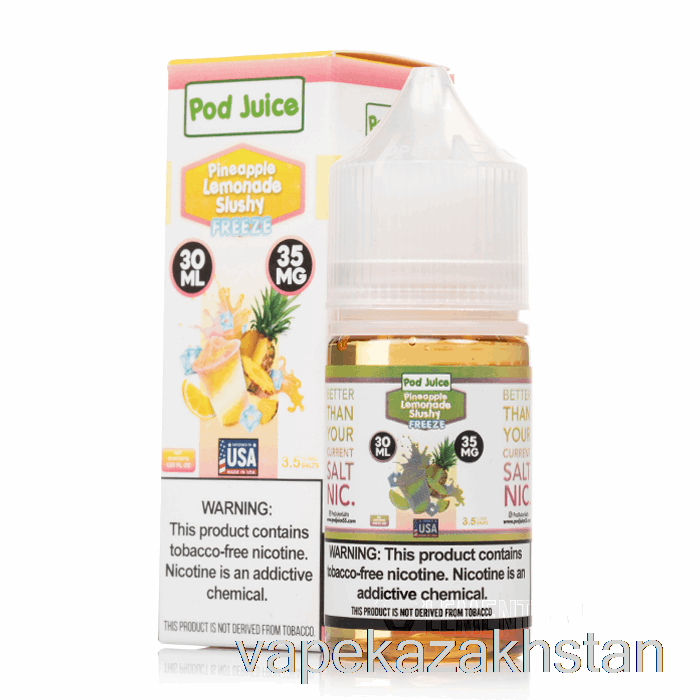 Vape Disposable FREEZE Pineapple Lemonade Slushy - Pod Juice - 30mL 20mg